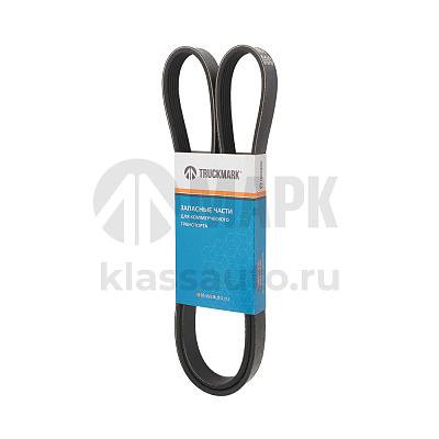 Ремень 6РК1370 генератора для а/м ГАЗ-3110, 3302 с дв. ЗМЗ-406 с ГУР (TRUCKMARK)