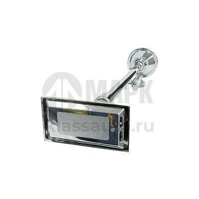 Сигнал воздушный 1-на рожковый квадратный (640мм 24V  Хром)