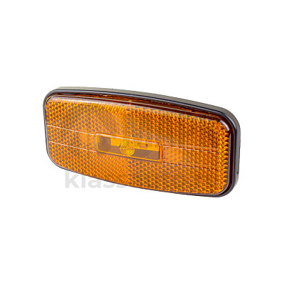 Фонарь габаритный оранж.L-50 узкий н/обр. 12/24 В (маркерный) ГФ-07.01