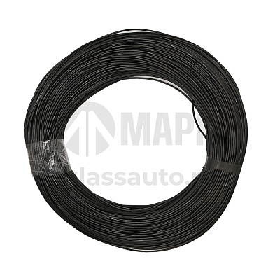 Провод ПГВА-0,75 черный (бухта 100м)