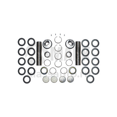 Р/к шкворней на мост SHAANXI 9,2t к а/м КАМАЗ-54901 (L=235мм/ D=53/52мм) (Shaanxi Hande Axle Co.)