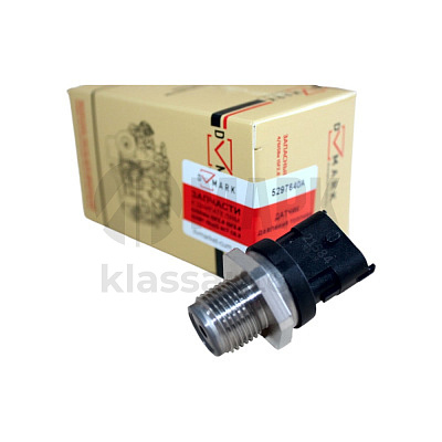 Датчик давления топлива в рампе(ISBe ЕВРО-4) 4929611, 4937283, 5261237,0281006150, 0281006327 DVMARK