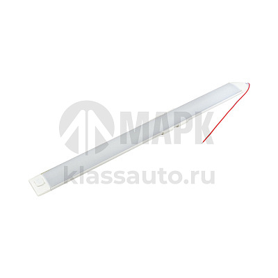 Фонарь салонный (площадка) светодиодный 168 LED (5х35х400мм) пластик (9-32V)