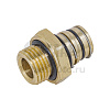 Соединитель переходник М16x1.5 P5 поворотный латунь