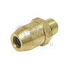 Фитинг прямой (штуцер) М12хТ8 (латунь аналог Sirit)