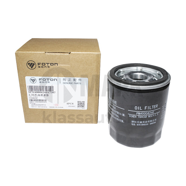 Фильтр масляный для G21- 51 FOTON2.5