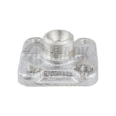 Фланец НШ-32 с резьбой (алюминиевый)