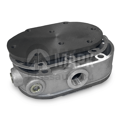 Головка 2-х цил компрессора в сборе н/о (лепестковая) (10шт в кор)