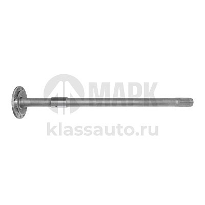 Полуось ЗМ короткая правая 20 шлиц. ПЛАНТ