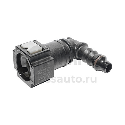 Штуцер быстросъемный топливопровода (уголок под коннектор)(100шт в кор)