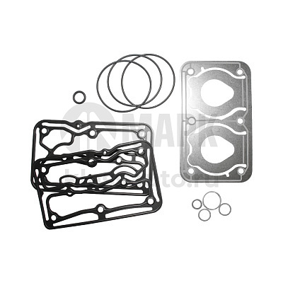 Ремкомплект компрессора (прокладки+клапана+заглушки) OM457LA а/м КамАЗ 5490/MB Axor (Vaden)