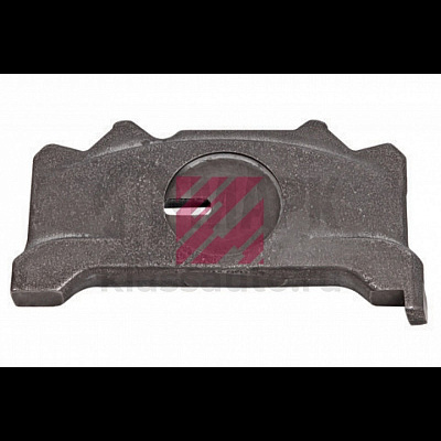 Нажимная пластина суппорта с желобом (правая) WABCO 19.5/22.5 Single Piston (Marshall)