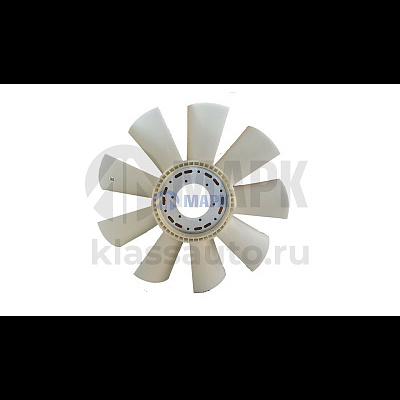 Крыльчатка вентилятора d-660мм 9 лоп (а/м МАЗ с дв. 7511.10, 658.10) (TRUCKMARK)
