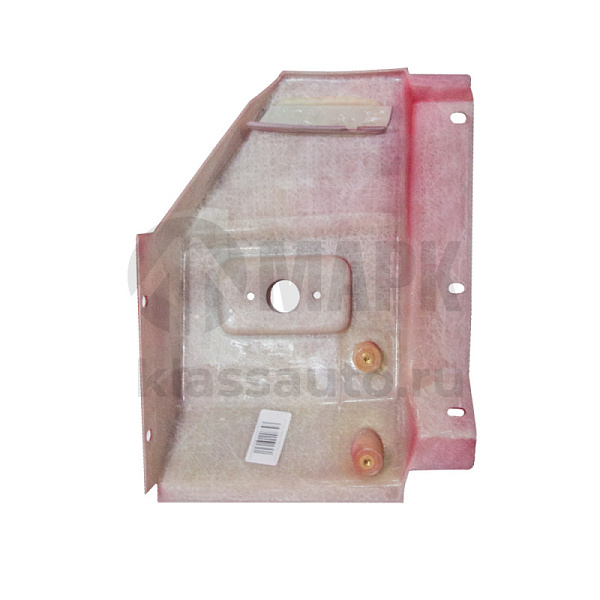 Панель средней части переднего крыла правая  (вишня)