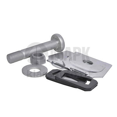 Р/к крепления полурессоры BPW 0585700180 (болт M30x170мм, 4 пластины,шайба,гайка) (Sampa)
