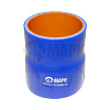 Патрубок интеркулера (силикон) синий переходник (Ф75/70х90) (TRUCKMARK)