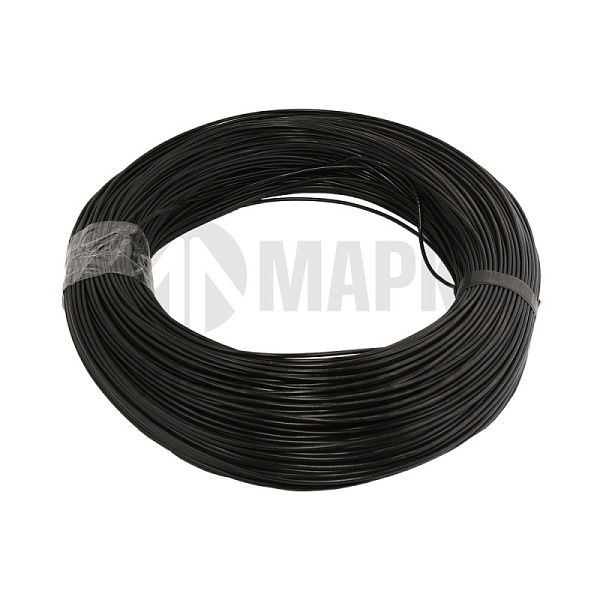 Провод ПГВА-0,75 черный (бухта 100м)