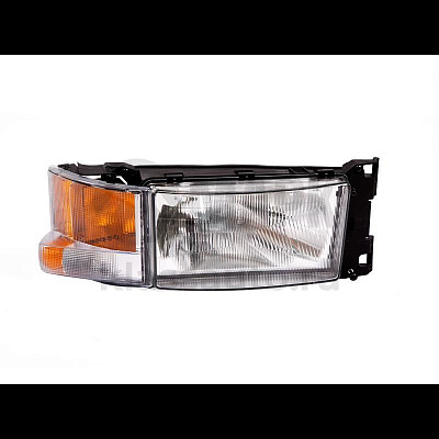 Фара головная левая SCANIA 4-Series в сборе с поворотником 1446587 (HanLin)