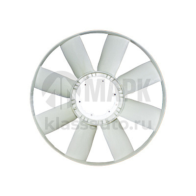Крыльчатка вентилятора d=750мм в обечайке A0032053606 (8 лопастей) а/м КамАЗ 5490 (Sampa)