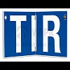 Табличка TIR (складная)