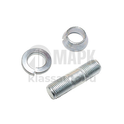Шпилька на полуось в сборе М16х35 (шпилька,гровер,втулка,гайка) АО БелЗАН