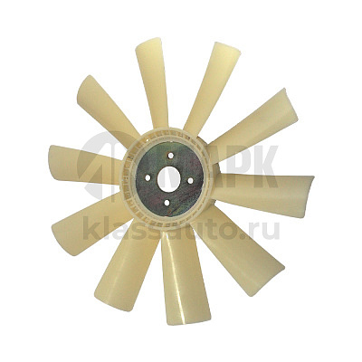 Крыльчатка вентилятора (пластиковая) МАЗ,УРАЛ (г.Ярославль) 10 лопастей 50х550 дв.236М2