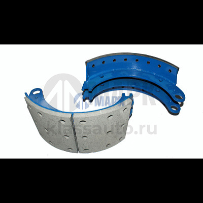 Колодка тормозная 6520-50 короткая (АККОР)