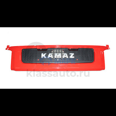 Панель облицовочная нижняя с логотипом, цвет красный (ПАО КАМАЗ) 