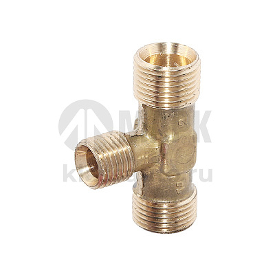 Тройник 18х14х18 подвода воздуха к передним шинам (ПАО КАМАЗ)