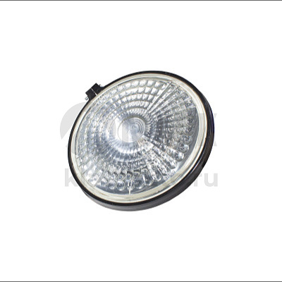 Фара рабочая (противотуманная) (ФР-101) круглая белая (металл) 12В МТЗ