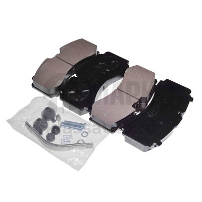 Колодки дисковые 29328 (117824) с уст.компл.. (215x108.5x32) ось Schmitz Knorr ST7-430 (Brake Point)