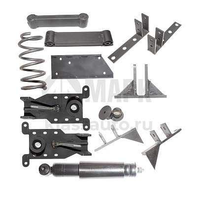 Плавающая подвеска для грузовых автомобилей (усиленная 6 амортизаторов)