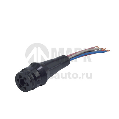 Колодка разъема зад.фонаря ЕВРО(+6 проводов) мамка