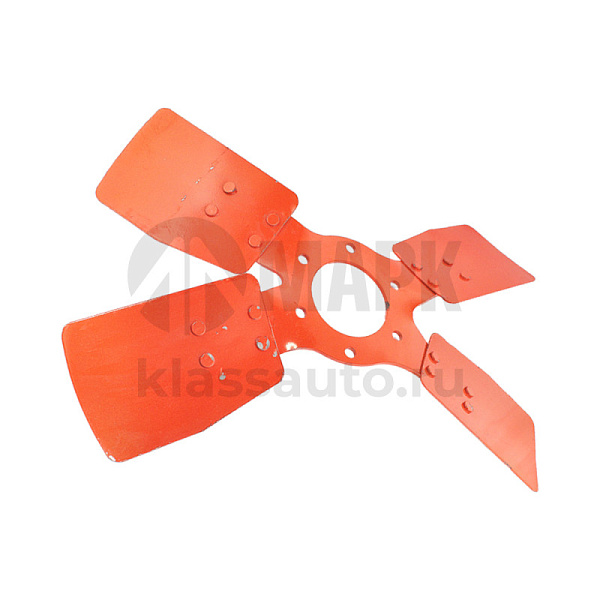 Вентилятор МТЗ металлический 4 лопасти (крыльчатка) Аналог