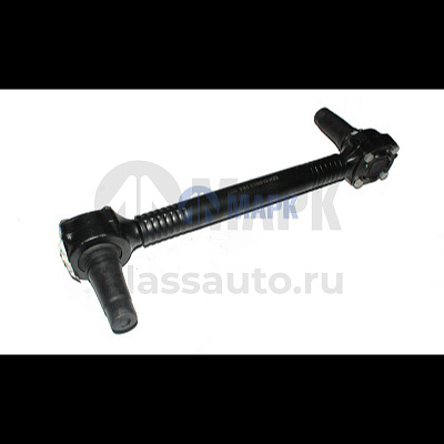 Штанга реактивная обжимная РМШ КАМАЗ н/о в сборе с гайками (Ростар) 