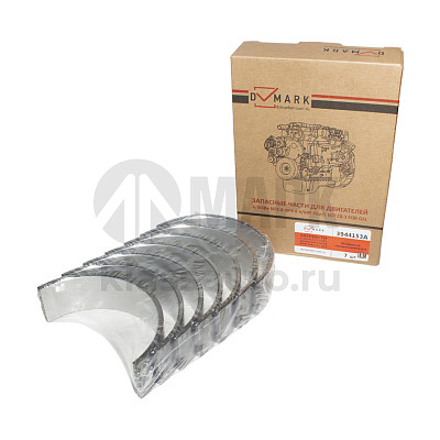 Вкладыш к/в +0,25 коренной нижний (6CT, ISC, L, ISLe) 3901590 DVMARK