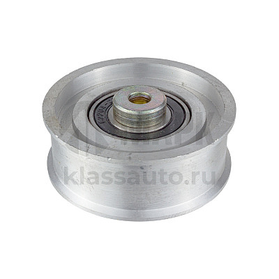 Ролик направляющий ремня генератора в сб. (алюм. с бортиком)