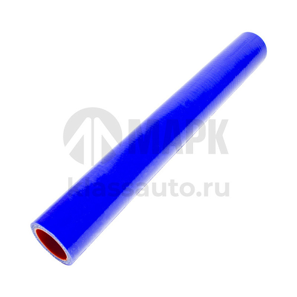Патрубок радиатора соединительный (силикон) синий (Ф25x260) (TRUCKMARK)