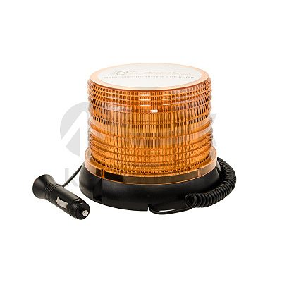 Маяк импульсный светодиодный М11 (10-30V) на магните,штекер в прикуриватель Т.А.С