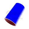 Патрубок радиатора средний (силикон) синий (Ф70x120) (TRUCKMARK)