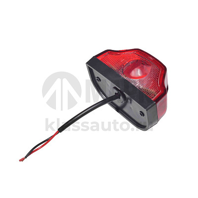 Подсветка номерного знака евро фура красная  (волна) Б/Л Т.А.С