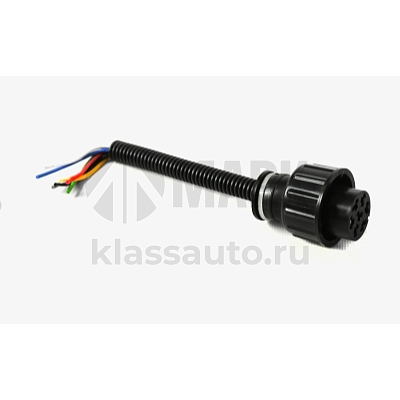 Провод фонаря с разъемом ASS-2 (ПРЯМАЯ, 7 контактов, L-20 см) Т.А.С