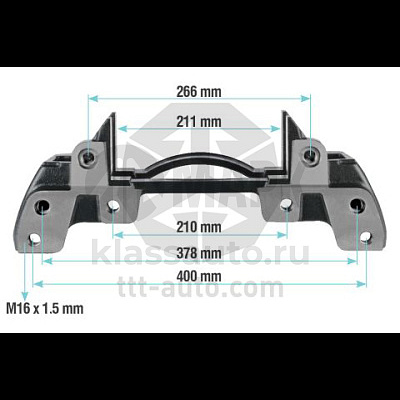 Скоба суппорта K004099 ось BPW KNORR 22,5 (TTT)