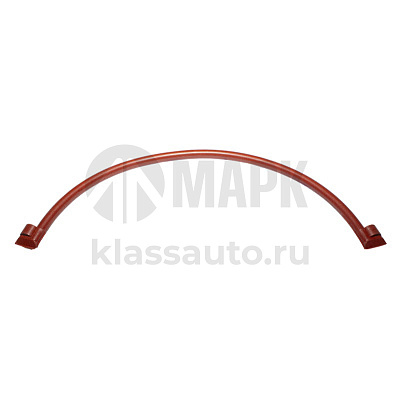 Сальник картера (прокладка поддона) передний короткий (красный) МТЗ-80/82