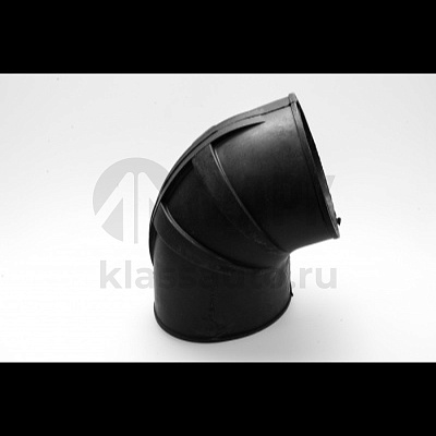 Патрубок выходной воздушного фильтра с ребрами БРТ