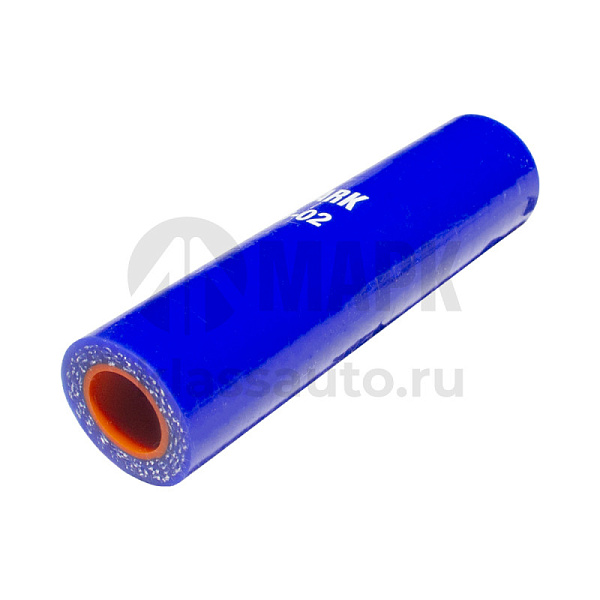 Патрубок расширительного бачка (силикон) синий (Ф12x85) (TRUCKMARK)