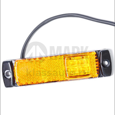 Фонарь габаритный желтый светодиодный 12/24V (Т.А.С.) маркерный