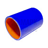 Патрубок соединительный теплообменника (силикон) синий (Ф55х80) (TRUCKMARK)