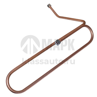 Трубка тормозная компрессора Евро-4 (ПАО КАМАЗ) от компр. к шлангу соед.