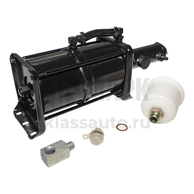Пневмоусил. тормозов передний с бачком (АЗ УРАЛ)